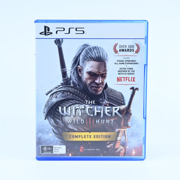 The Witcher III: Wild Hunt - Sony Playstation 5 / PS5 Game - MINT DISC!