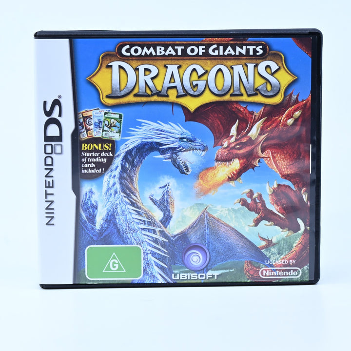 Combat of Giants: Dragons - Nintendo DS Game - PAL + Manual + Trading Cards
