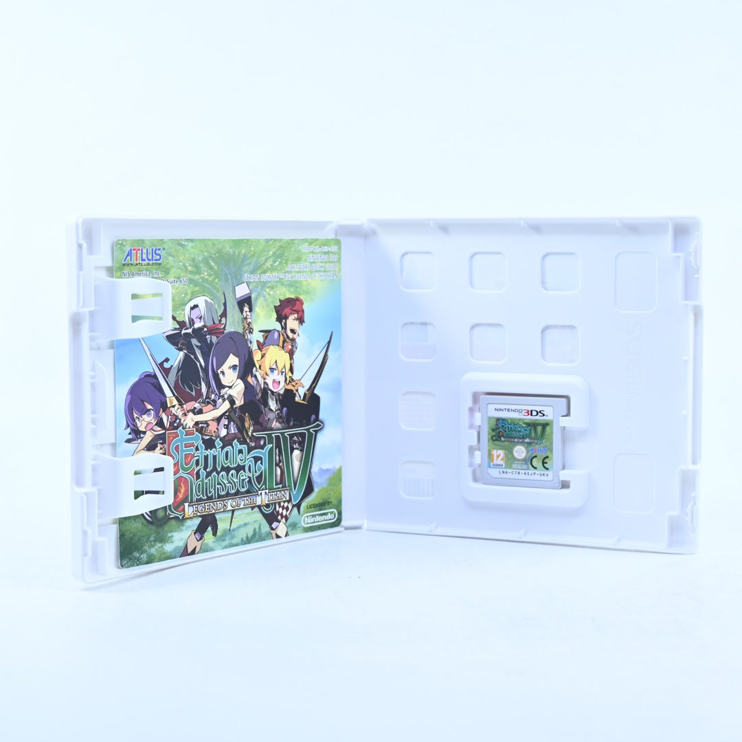 Etrian Odyssey IV: Legends of the Titan - Nintendo 3DS Game - PAL + Manual