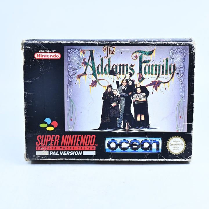 The Addams Family - Super Nintendo / SNES Boxed Game - PAL - FREE POST!