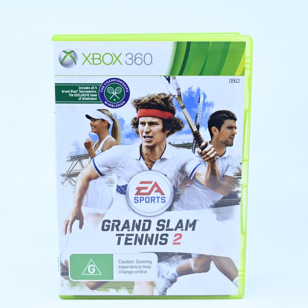 Grand Slam Tennis 2 - Xbox 360 Game - PAL - MINT DISC!