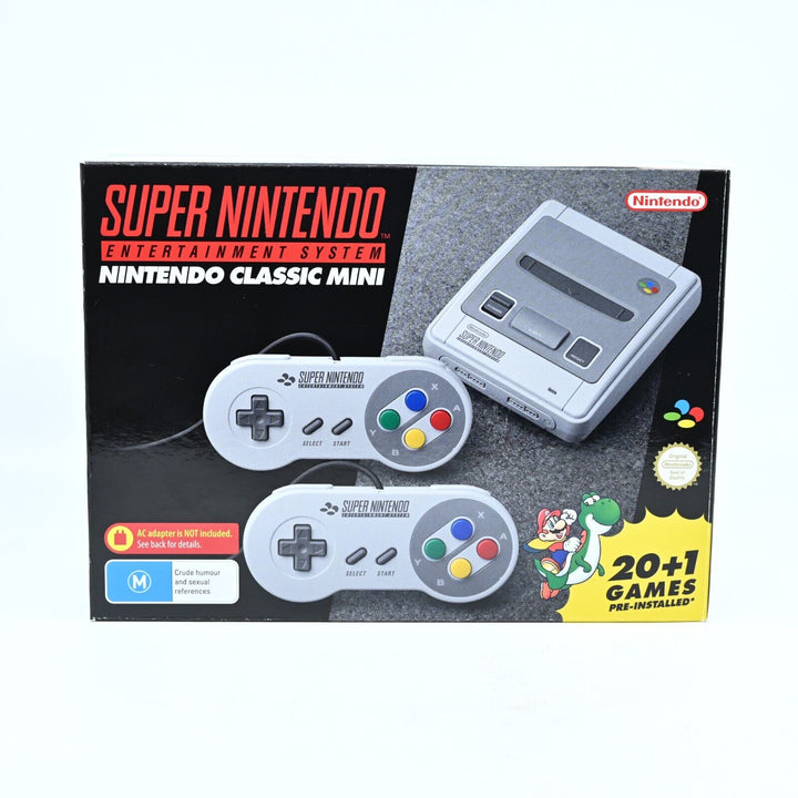 NEVER USED! SNES Classic Mini - Super Nintendo / SNES Boxed Console - AS NEW!