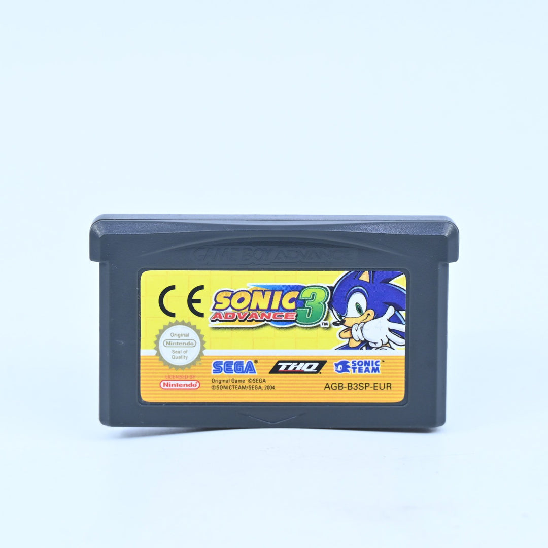 Sonic Advance 3 - Nintendo Gameboy Advance / GBA Game - PAL - FREE POST!