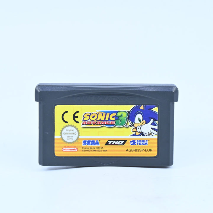 Sonic Advance 3 - Nintendo Gameboy Advance / GBA Game - PAL - FREE POST!