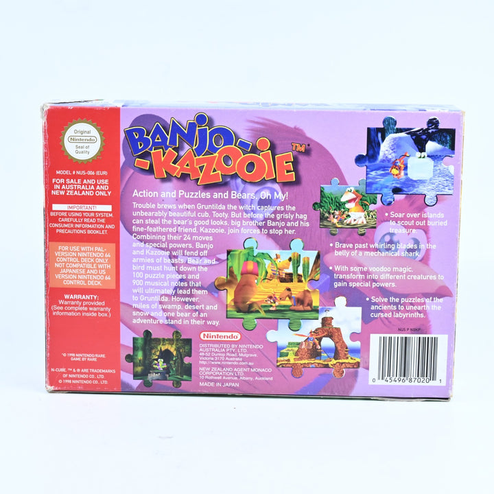 Banjo-Kazooie - N64 / Nintendo 64 Boxed Game - PAL - FREE POST!