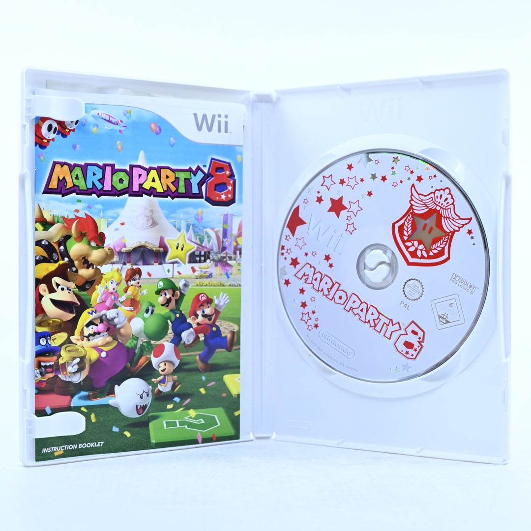 Mario Party 8 - Nintendo Wii Game + Manual - PAL - MINT DISC!