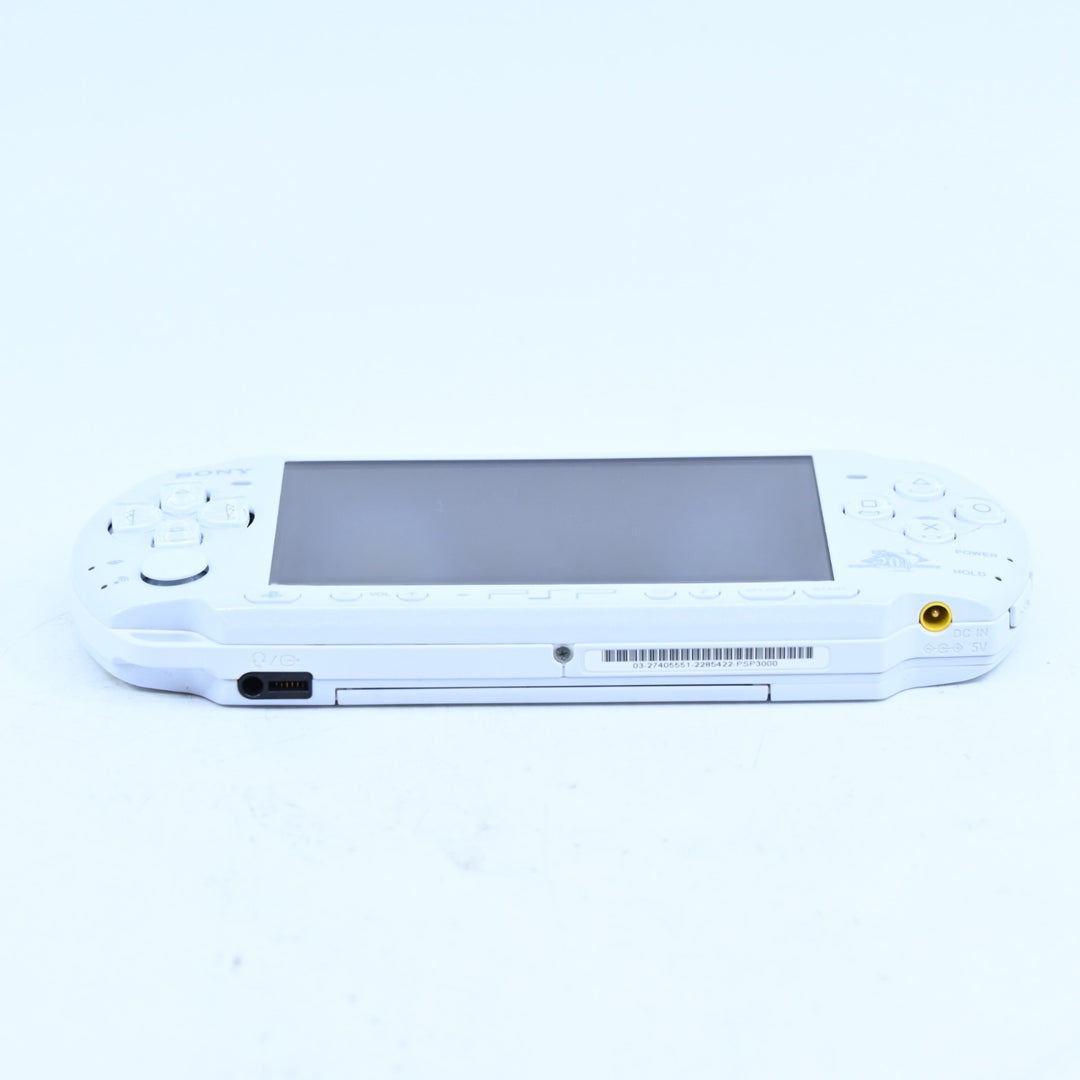 Pearl White FF 20th Anniversary Limited Dissidia - Sony PSP Console - PSP-3000