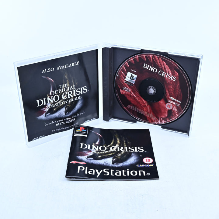 Dino Crisis - Sony Playstation 1 / PS1 Game + Manual - PAL - MINT DISC!