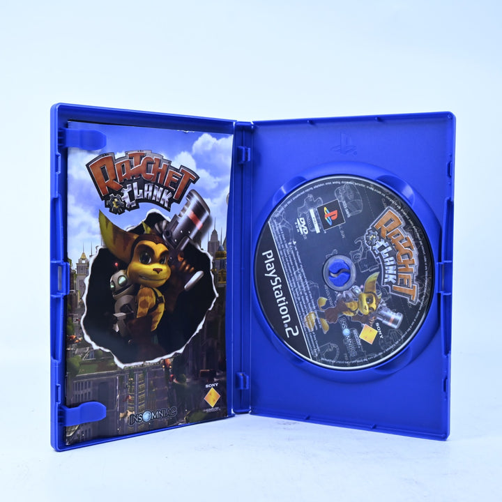 Ratchet &amp; Clank - Sony Playstation 2 / PS2 Game + Manual - PAL - MINT DISC!