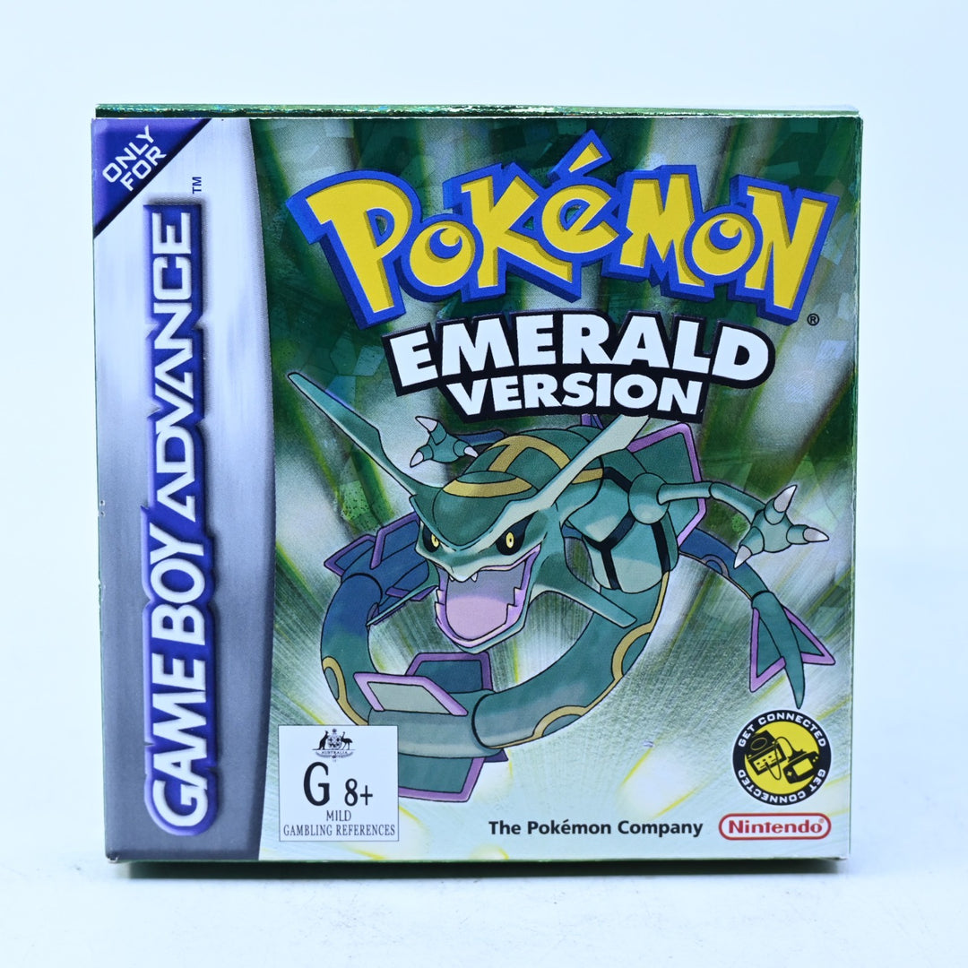 Pokemon Emerald Version - Nintendo Gameboy Advance / GBA Boxed Game - AUS PAL
