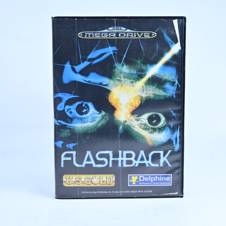 Flashback - Sega Mega Drive Game + Manual - PAL - FREE POST!