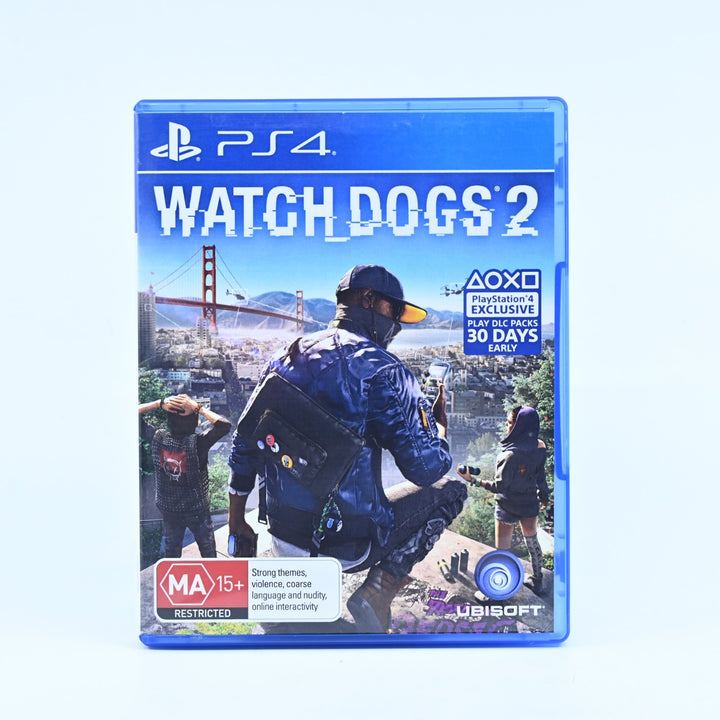 Watch Dogs 2 - Sony Playstation 4 / PS4 Game - FREE POST!