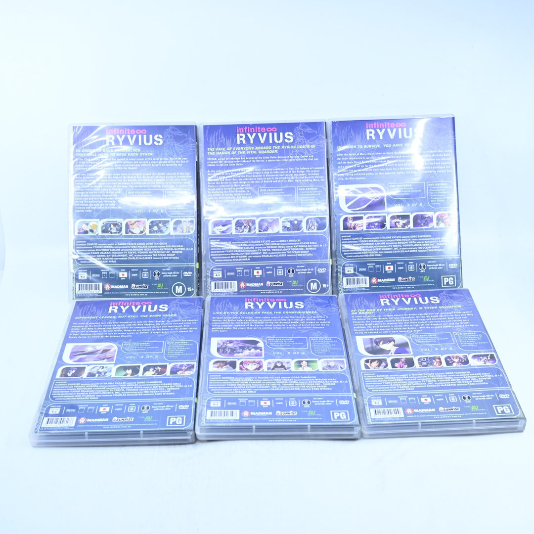 Infinite Ryvius - 6 Volume Box Set - Region 4 - Madman - Anime DVD