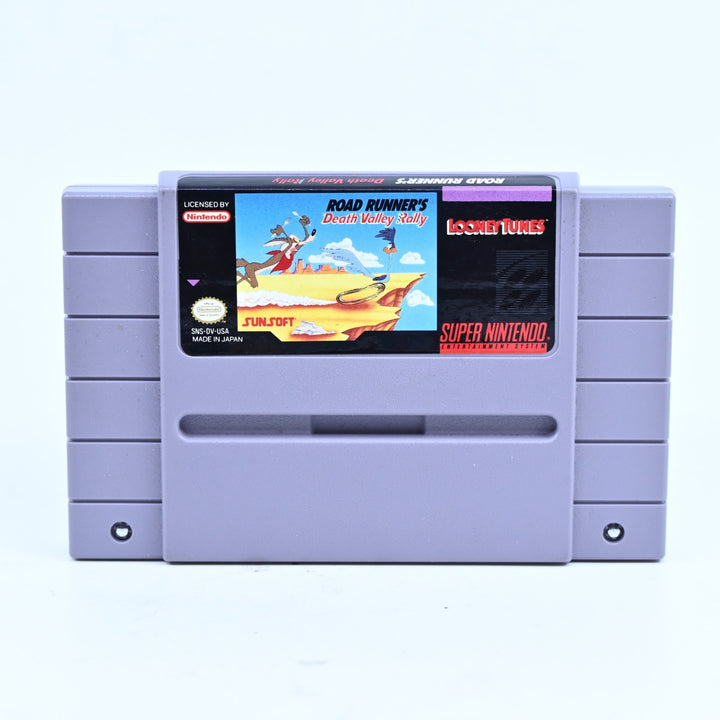 Road Runner's Death Valley - Super Nintendo / SNES Boxed Game - NTSC-U/C