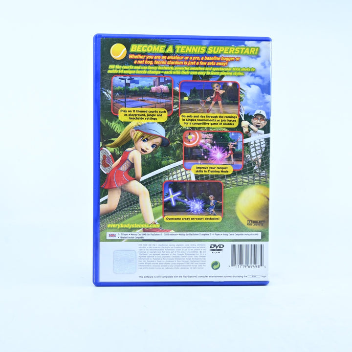 Everybody's Tennis - Sony Playstation 2 / PS2 Game + Manual - PAL - MINT DISC!