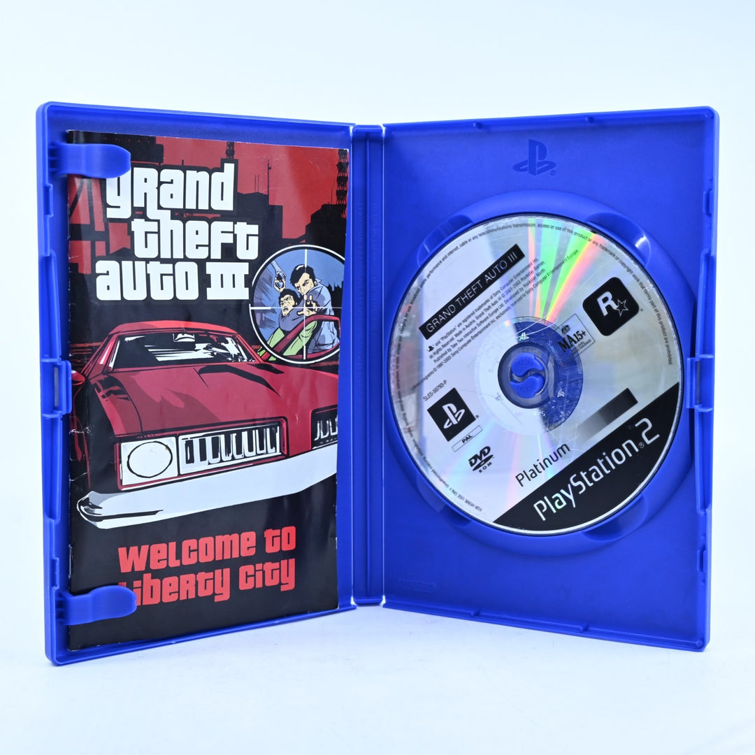 Grand Theft Auto III - Sony Playstation 2 / PS2 Game + Manual - No Map - PAL