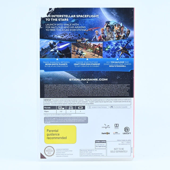 Starlink: Battle for Atlas - Nintendo Switch Game - FREE POST!