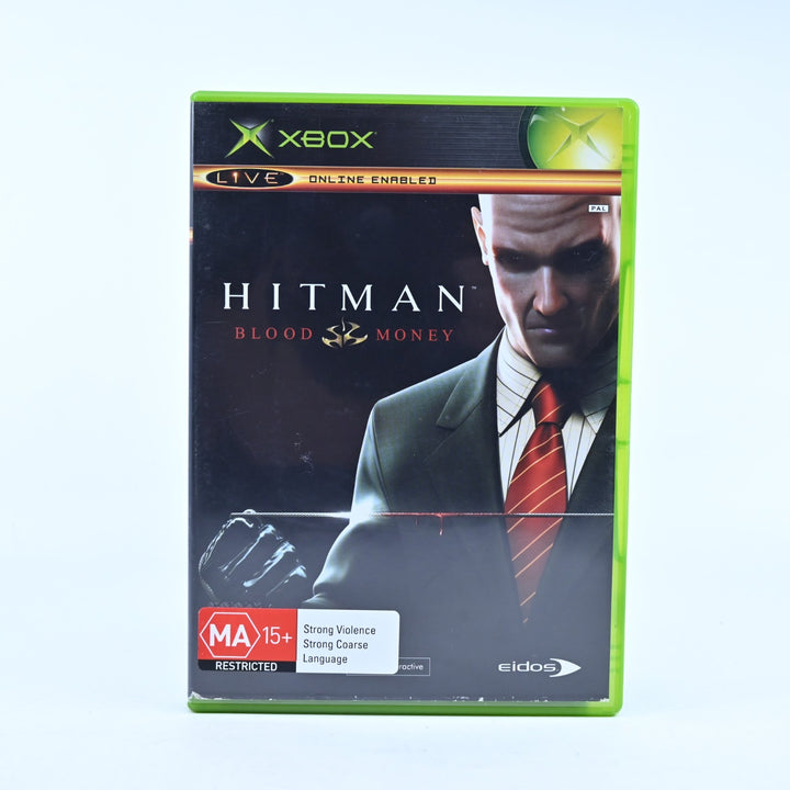 Hitman: Blood Money - Original Xbox Game + Manual - PAL - MINT DISC!