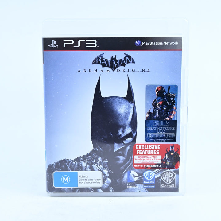 Batman: Arkham Origins - Sony Playstation 3 / PS3 Game + Manual