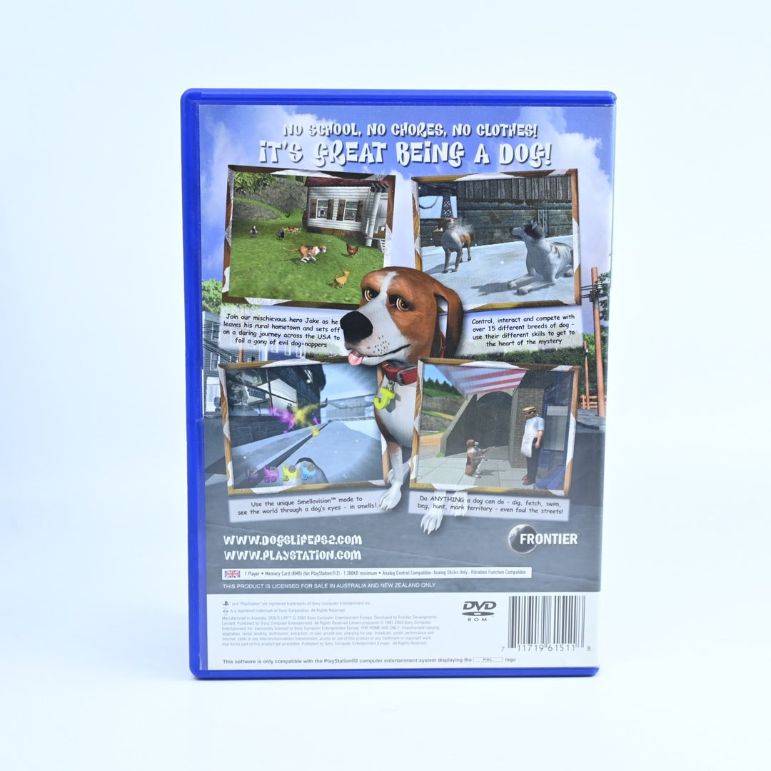Dog's Life - Sony Playstation 2 / PS2 Game + Manual - PAL - MINT DISC!