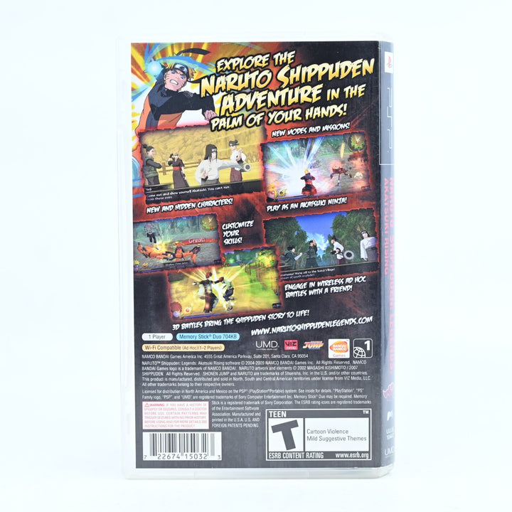 Naruto Shippuden Legends: Akatsuki Rising - Sony PSP Game + Manual - FREE POST!