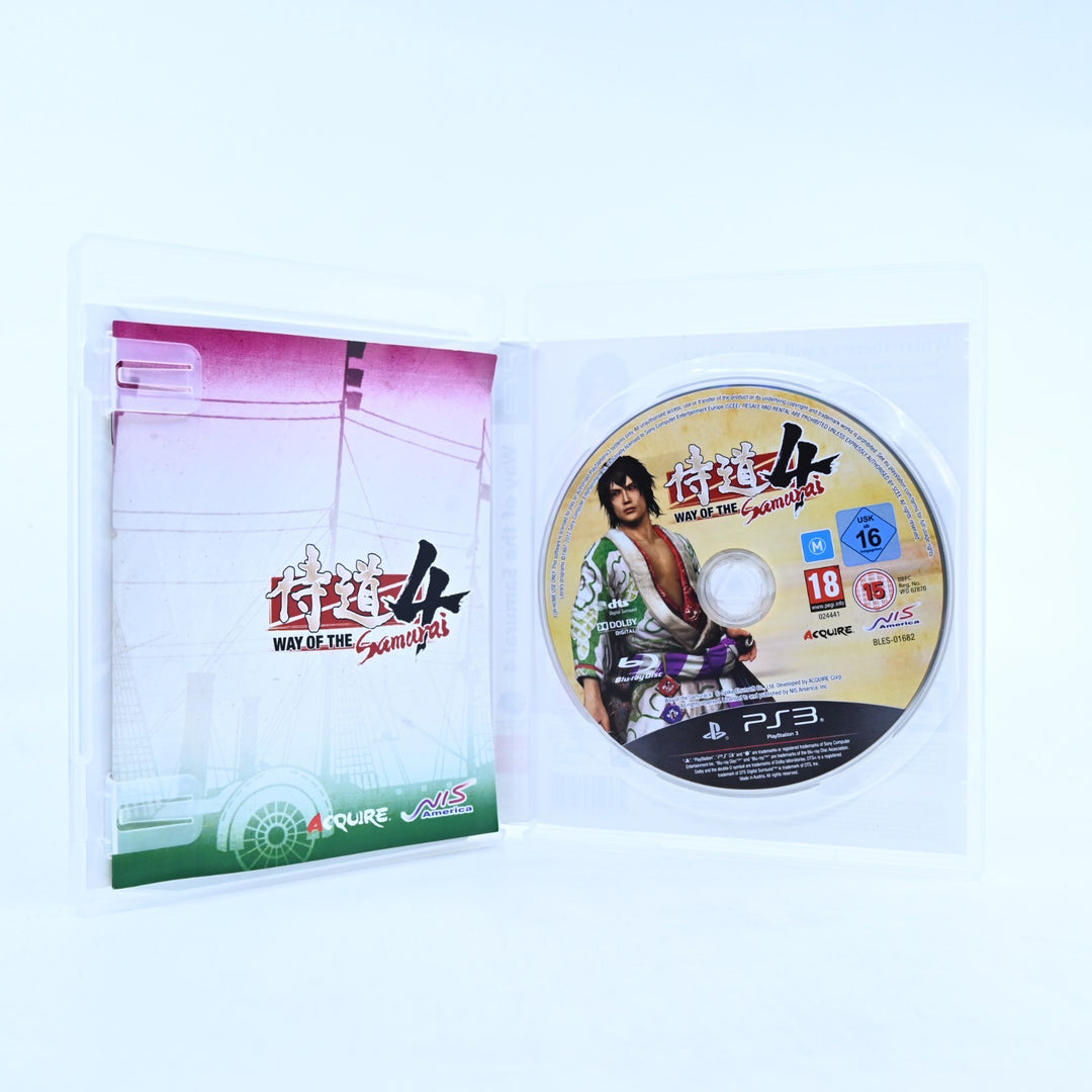 Way of the Samurai 4 - Sony Playstation 3 / PS3 Game + Manual - MINT DISC!