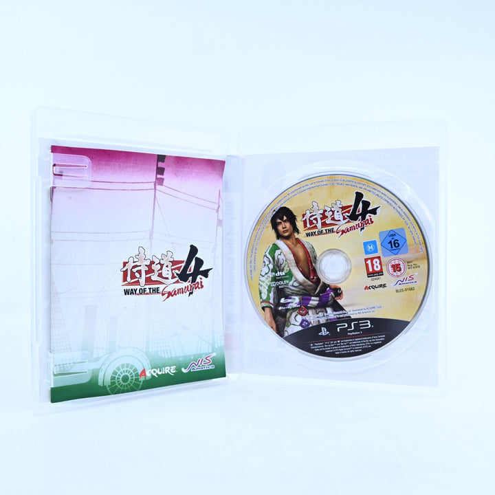 Way of the Samurai 4 - Sony Playstation 3 / PS3 Game + Manual - MINT DISC!