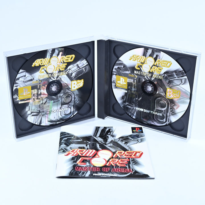 Armored Core: Master of Arena - Sony PS1 Game + Manual - NTSC-J - MINT DISC!