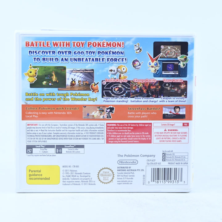 Super Pokemon Rumble - Nintendo 3DS Game - PAL + Manual - FREE POST!