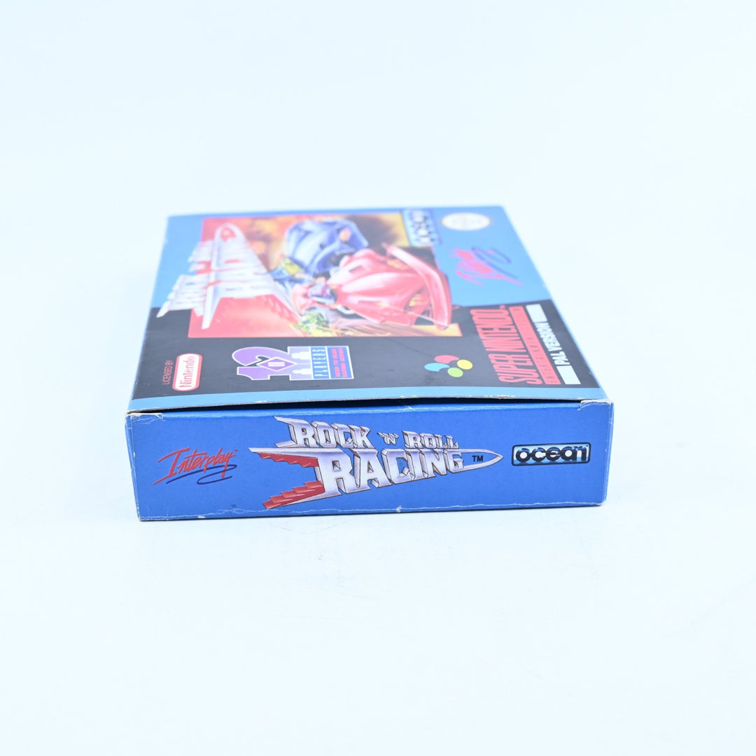 Rock n' Roll Racing - Super Nintendo / SNES Boxed Game - AUS PAL - FREE POST!