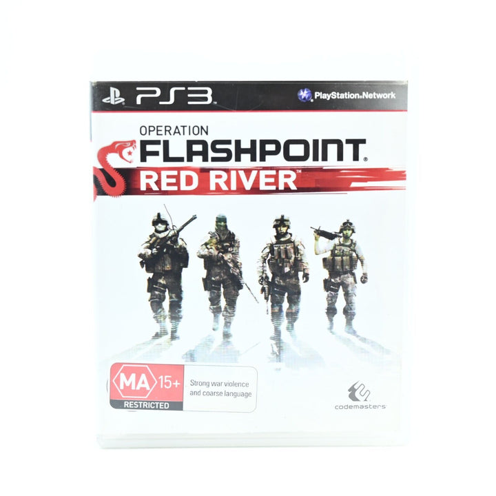 Operation Flashpoint: Red River - Sony Playstation 3 / PS3 Game + Manual