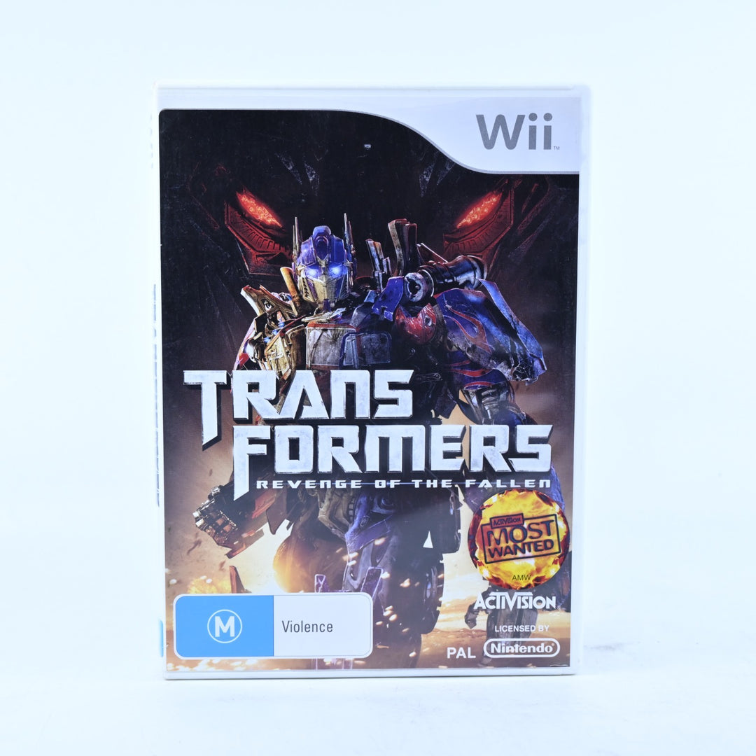 Transformers: Revenge of the Fallen - Nintendo Wii Game + Manual - PAL