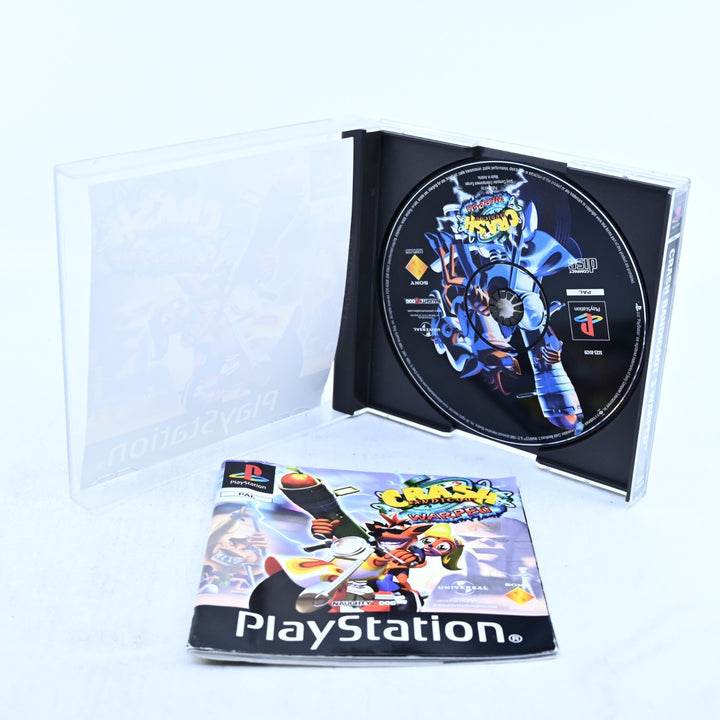 Crash Bandicoot 3: Warped - Sony Playstation 1 / PS1 Game + Manual - PAL