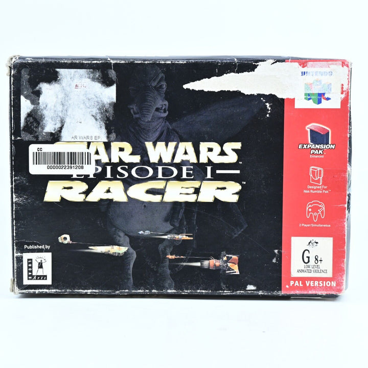 Star Wars Episode 1 Racer - N64 / Nintendo 64 Boxed Game - PAL - FREE POST!