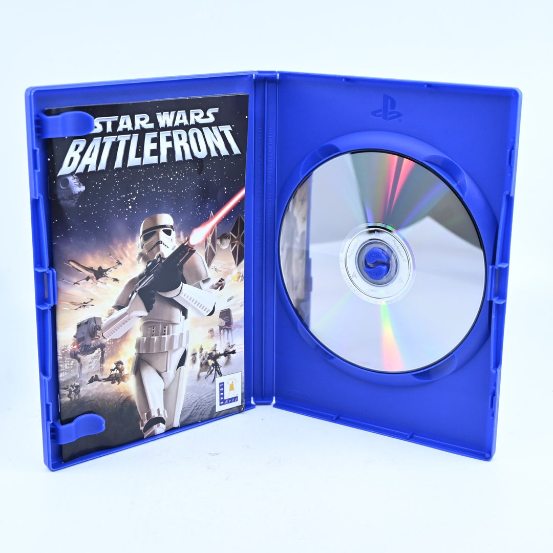 Star Wars Battlefront - Sony Playstation 2 / PS2 Game + Manual - PAL