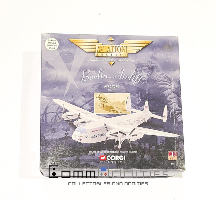 Corgi Aviation Archive 47403  'Berlin Airlift' Avro York 1st Issue 1:144 Plane