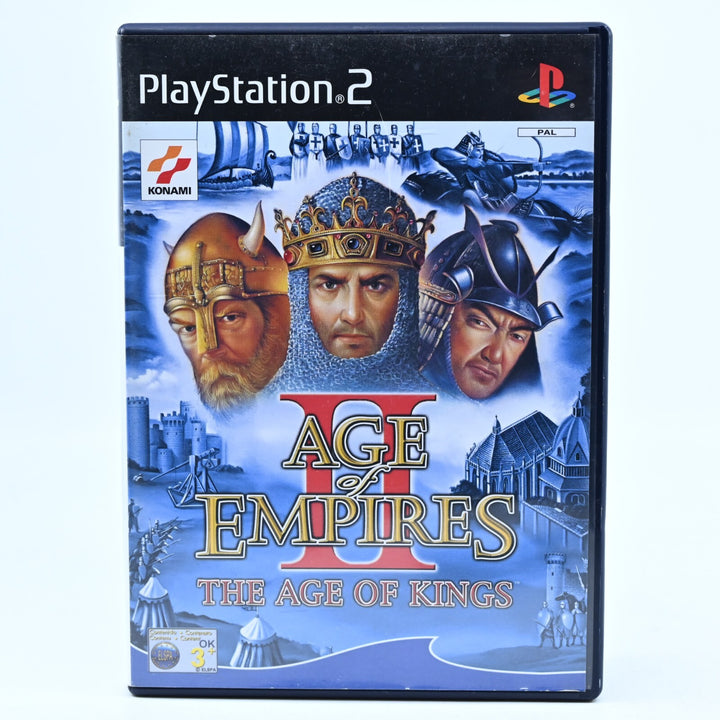 Age of Empires II 2 - Sony Playstation 2 / PS2 Game + Manual - PAL - MINT DISC!