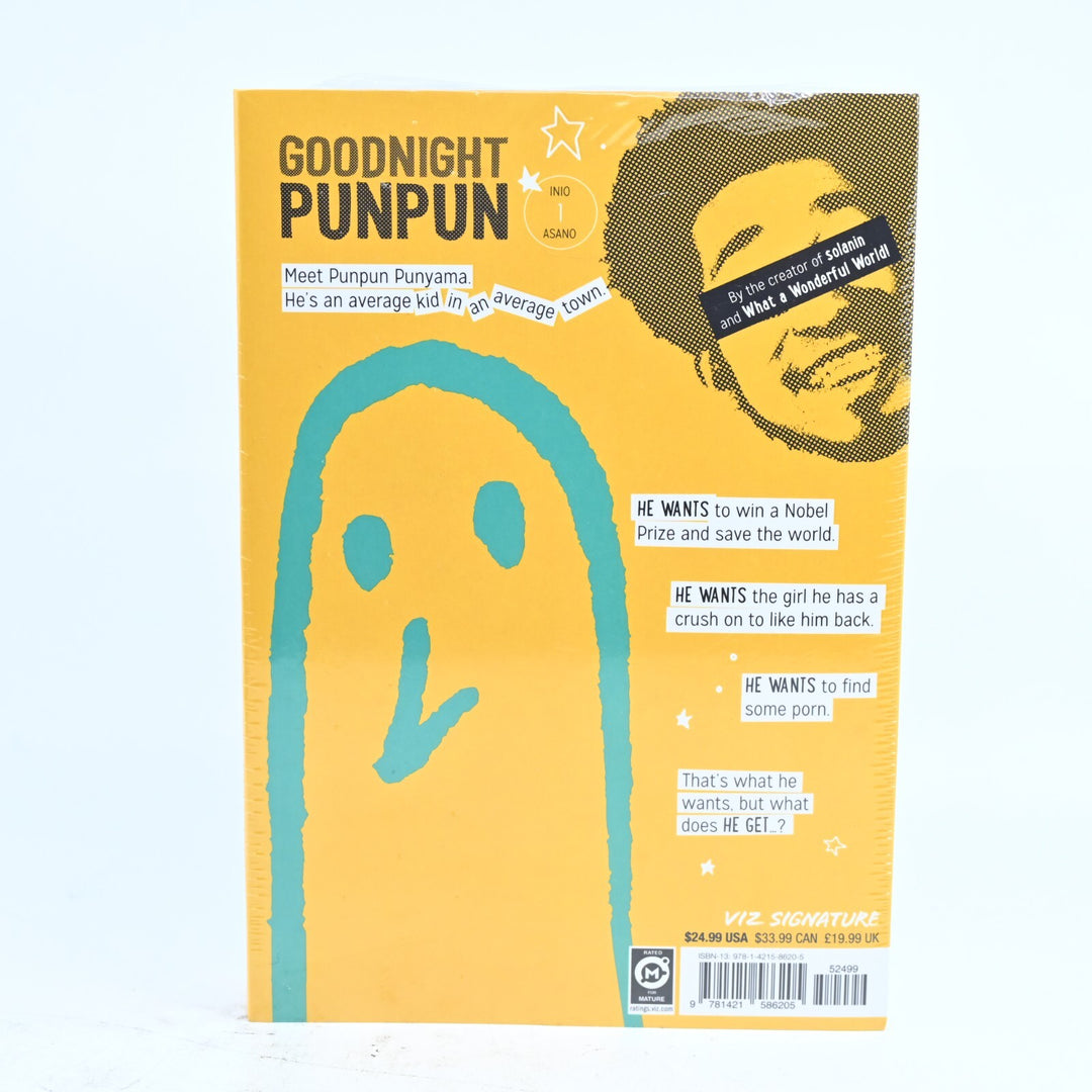 SEALED! Goodnight Punpun Volume 1  - Viz Media - Inio Asano - Manga
