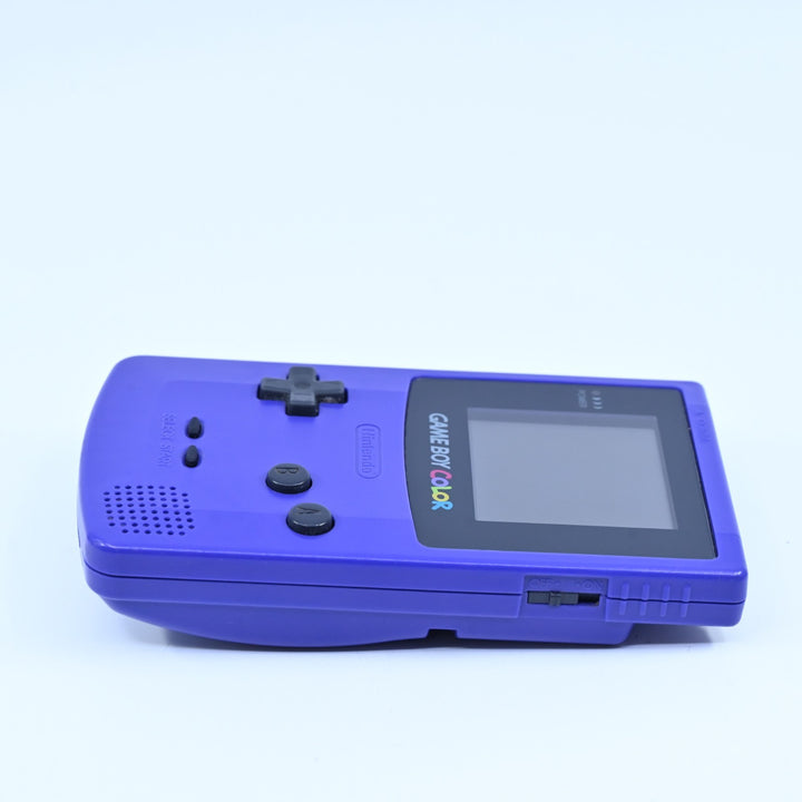 Grape Purple Nintendo Gameboy Color Boxed Console - AUS PAL - Holo label