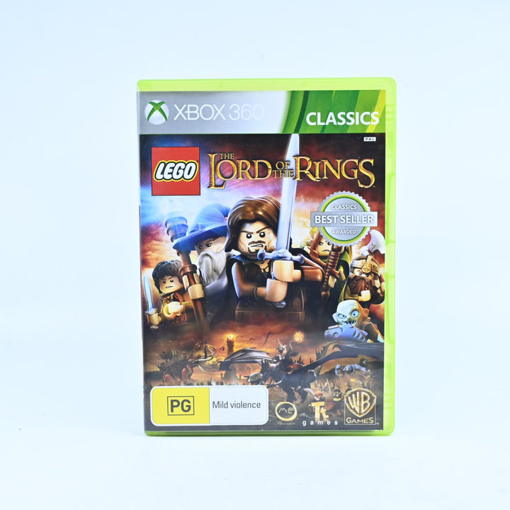 LEGO The Lord of the Rings - Xbox 360 Game + Manual - PAL - MINT DISC!