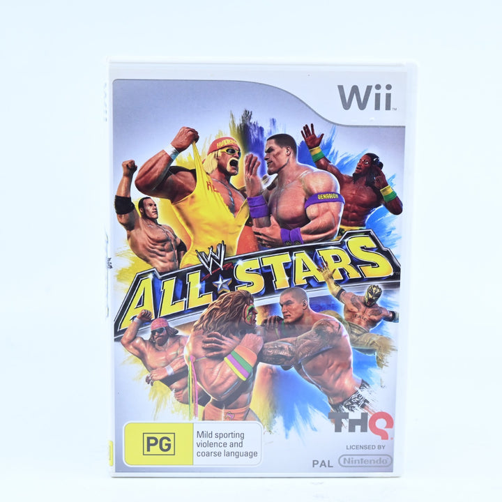 WWE All Stars - Nintendo Wii Game + Manual - PAL - MINT DISC!