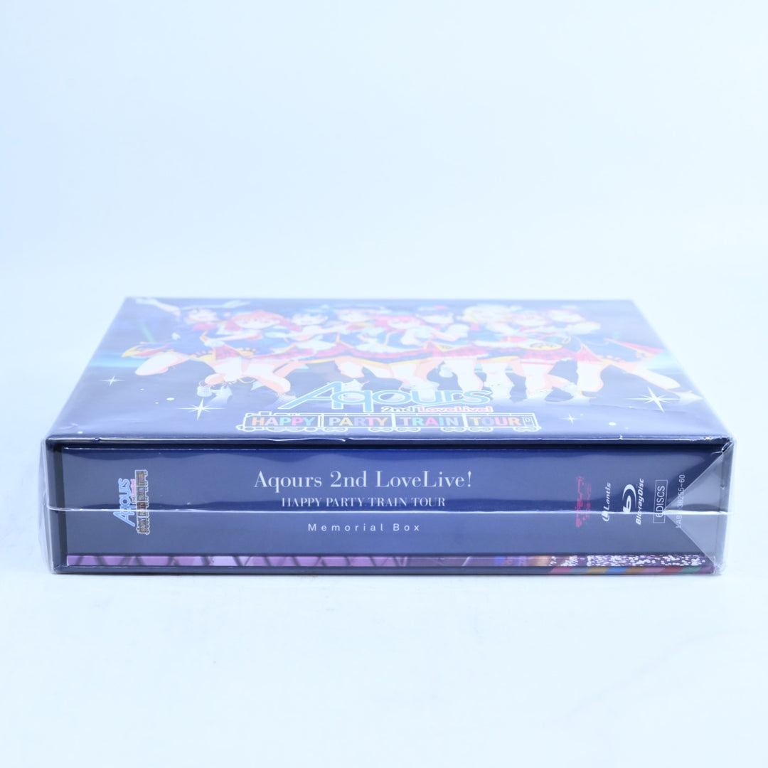 SEALED! Aquors 2nd LoveLive! Happy Party Train Tour Memorial Box - Anime Blu-ray