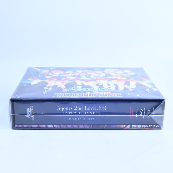 SEALED! Aquors 2nd LoveLive! Happy Party Train Tour Memorial Box - Anime Blu-ray