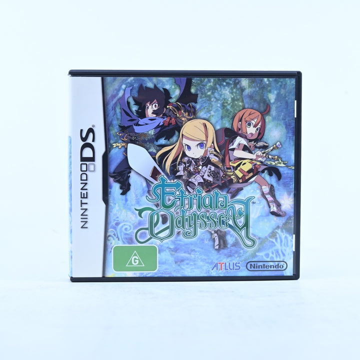 Etrian Odyssey - Nintendo DS Game - PAL + Manual - FREE POST!