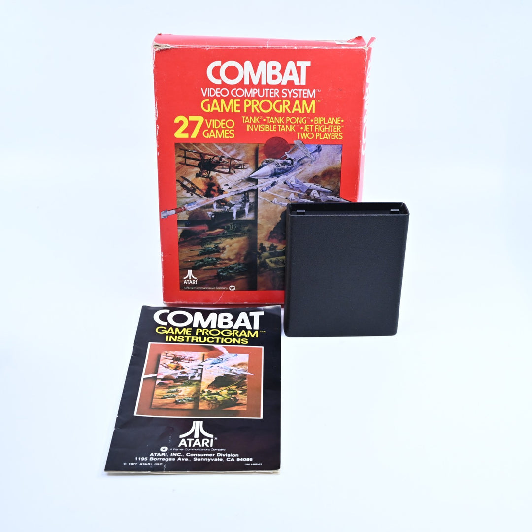 Combat - Atari 2600 Boxed Game + Manual - PAL - FREE POST!