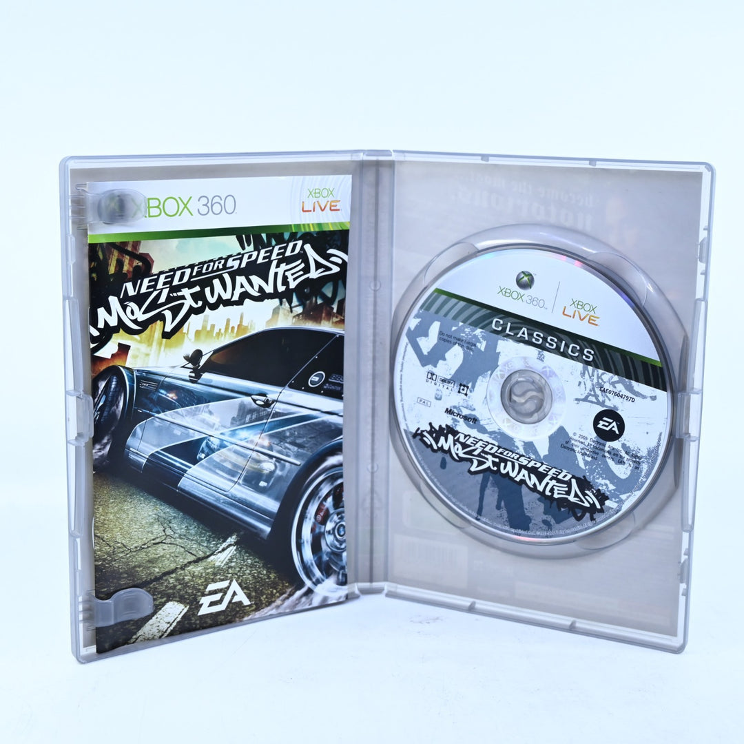 Need for Speed: Most Wanted - Xbox 360 Game + Manual - PAL - MINT DISC!