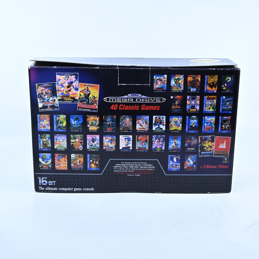 SEGA Mega Drive Mini - Sega Mega Drive Boxed Console - PAL - FREE POST!