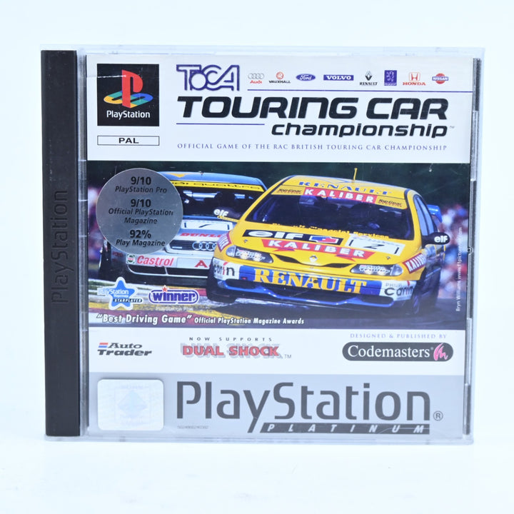 TOCA Touring Car Championship - Sony Playstation 1 / PS1 Game + Manual - PAL