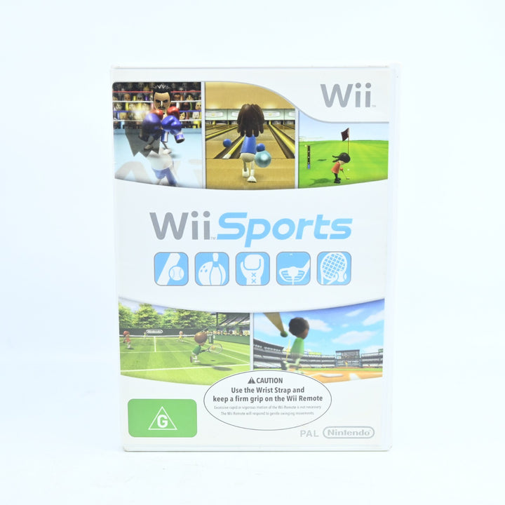 1st Print Wii Sports - Nintendo Wii Game + Manual - PAL - MINT DISC!