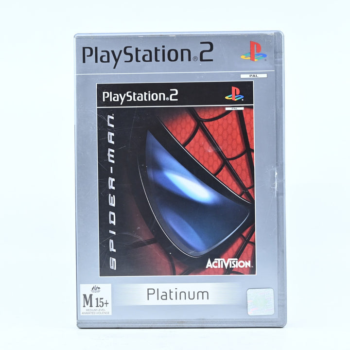 Spider-man - Sony Playstation 2 / PS2 Game + Manual - PAL - MINT DISC!